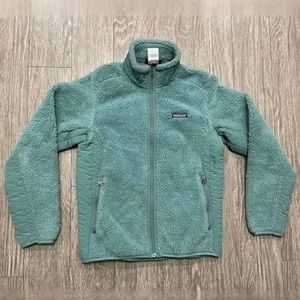 COPY - Patagonia Synchilla Retro-X Deep Pile Fleece Teal Full Zip Jacket